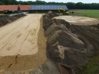 grondwerk brinke foto uit de shovel