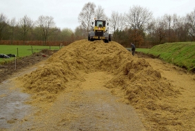 gelost voor de kuil